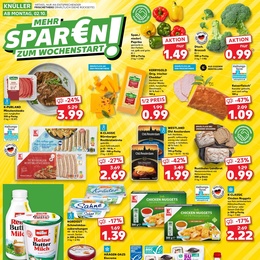 Kaufland Prospekt - Mehr sparen zum Wochenstart