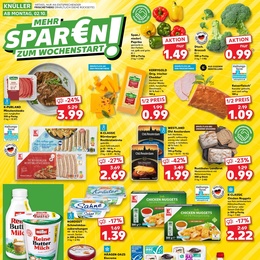Kaufland Prospekt - Mehr sparen zum Wochenstart