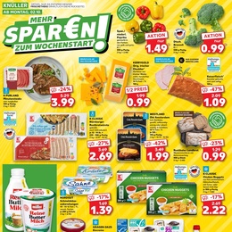 Kaufland Prospekt - Mehr sparen zum Wochenstart