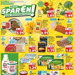 Kaufland Prospekt - Mehr sparen zum Wochenstart