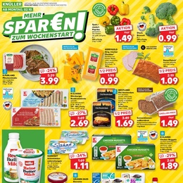 Kaufland Prospekt - Mehr sparen zum Wochenstart