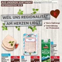 Kaufland Prospekt - Regionale Angebote ab 04.10.