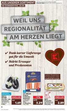Kaufland Prospekt - Regionale Angebote ab 24.04.