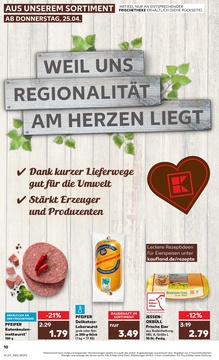 Kaufland Prospekt - Regionale Angebote ab 24.04.