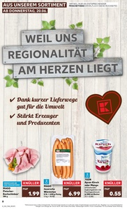 Kaufland Prospekt - Regionale Angebote ab 20.06.