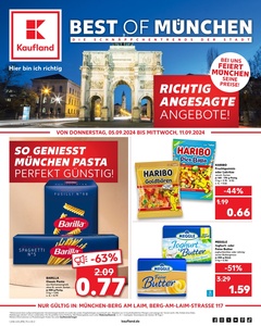 Kaufland Prospekt - Angebote ab 05.09.