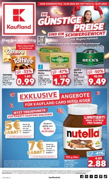 Kaufland Prospekt - Angebote ab 12.09.