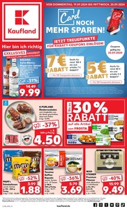 Kaufland Prospekt - Angebote ab 19.09.