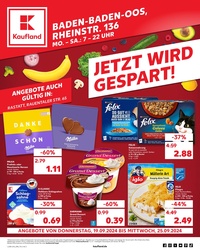 Kaufland Prospekt - Angebote ab 19.09.