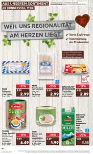 Kaufland Prospekt - Regionale Angebote ab 19.09.