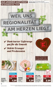 Kaufland Prospekt - Regionale Angebote ab 19.09.