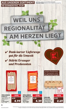 Kaufland Prospekt - Regionale Angebote ab 19.09.