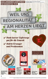 Kaufland Prospekt - Regionale Angebote ab 19.09.