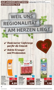 Kaufland Prospekt - Regionale Angebote ab 19.09.