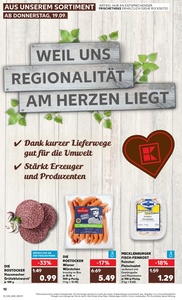 Kaufland Prospekt - Regionale Angebote ab 19.09.