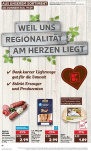 Kaufland Prospekt - Regionale Angebote ab 19.09.