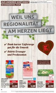 Kaufland Prospekt - Regionale Angebote ab 19.09.