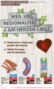 Kaufland Prospekt - Regionale Angebote ab 19.09.