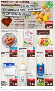 Kaufland Prospekt - Regionale Angebote ab 19.09.