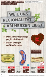 Kaufland Prospekt - Regionale Angebote ab 19.09.