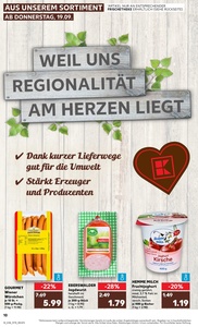 Kaufland Prospekt - Regionale Angebote ab 19.09.