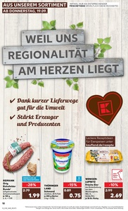 Kaufland Prospekt - Regionale Angebote ab 19.09.