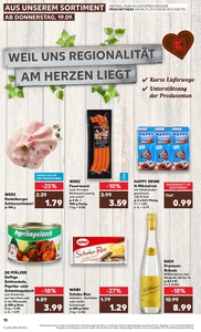 Kaufland Prospekt - Regionale Angebote ab 19.09.