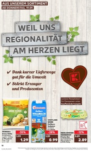 Kaufland Prospekt - Regionale Angebote ab 19.09.