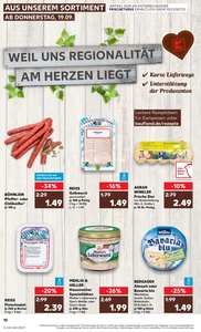 Kaufland Prospekt - Regionale Angebote ab 19.09.