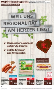 Kaufland Prospekt - Regionale Angebote ab 19.09.