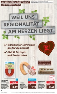 Kaufland Prospekt - Regionale Angebote ab 19.09.