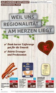 Kaufland Prospekt - Regionale Angebote ab 19.09.