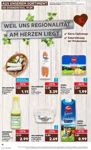 Kaufland Prospekt - Regionale Angebote ab 19.09.