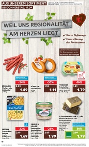 Kaufland Prospekt - Regionale Angebote ab 19.09.