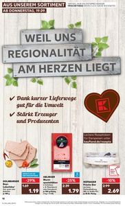 Kaufland Prospekt - Regionale Angebote ab 19.09.