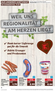 Kaufland Prospekt - Regionale Angebote ab 19.09.