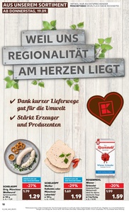 Kaufland Prospekt - Regionale Angebote ab 19.09.