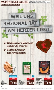 Kaufland Prospekt - Regionale Angebote ab 19.09.