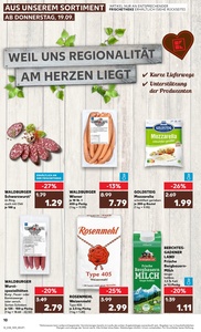 Kaufland Prospekt - Regionale Angebote ab 19.09.