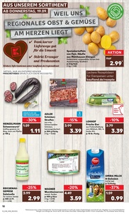 Kaufland Prospekt - Regionale Angebote ab 19.09.