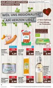 Kaufland Prospekt - Regionale Angebote ab 19.09.