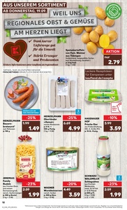 Kaufland Prospekt - Regionale Angebote ab 19.09.