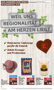 Kaufland Prospekt - Regionale Angebote ab 19.09.