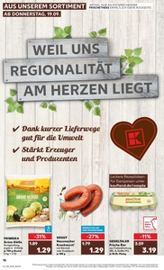 Kaufland Prospekt - Regionale Angebote ab 19.09.