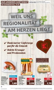 Kaufland Prospekt - Regionale Angebote ab 19.09.