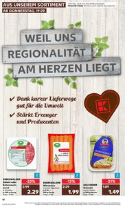 Kaufland Prospekt - Regionale Angebote ab 19.09.