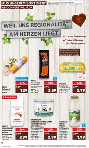 Kaufland Prospekt - Regionale Angebote ab 19.09.