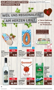 Kaufland Prospekt - Regionale Angebote ab 19.09.