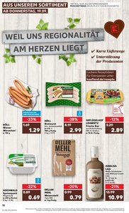 Kaufland Prospekt - Regionale Angebote ab 19.09.