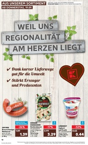 Kaufland Prospekt - Regionale Angebote ab 19.09.